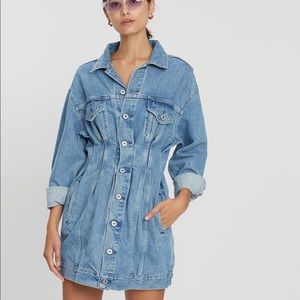 Levi’s made & crafted denim trucker jacket dress